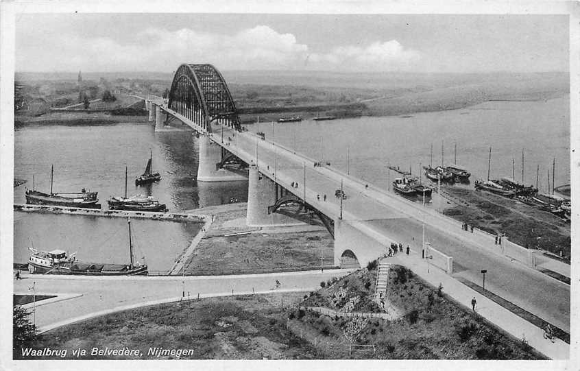 Nijmegen Waalbrug v/a belvedere