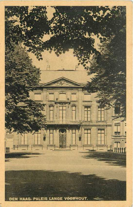 Den Haag Paleis Lange Voorhout