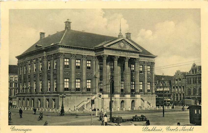 Groningen Stadhuis Groote Markt