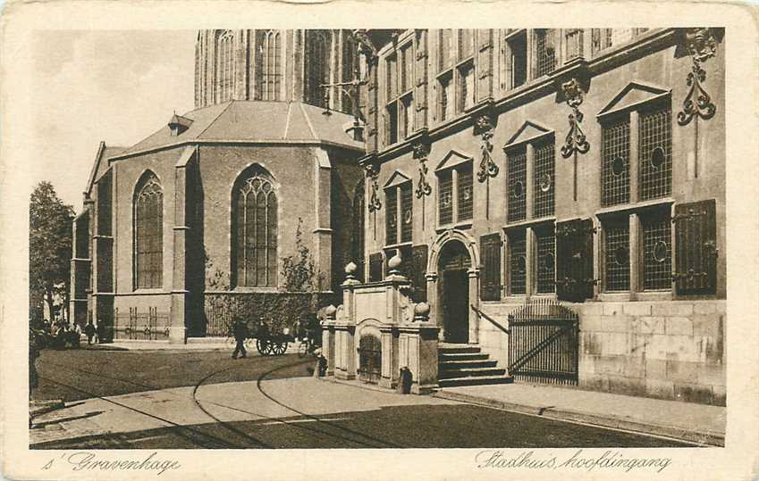 Den Haag Stadhuis Hoofdingang