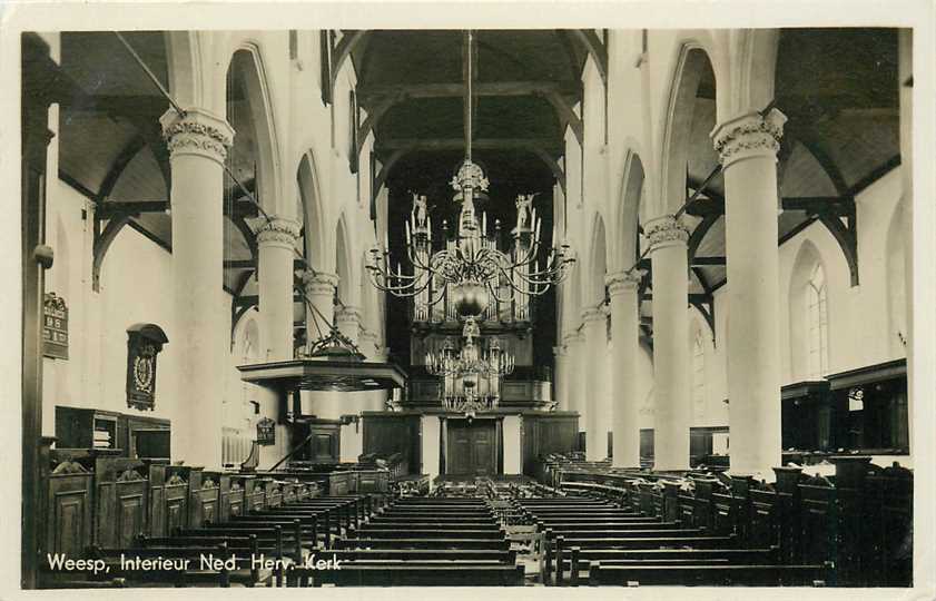 Weesp Interieur Kerk