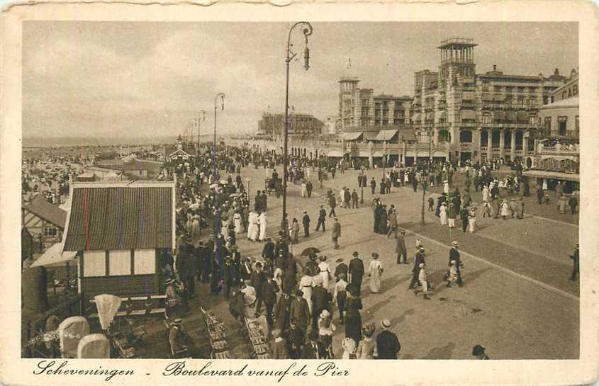 Scheveningen Boulevard vanaf de Pier