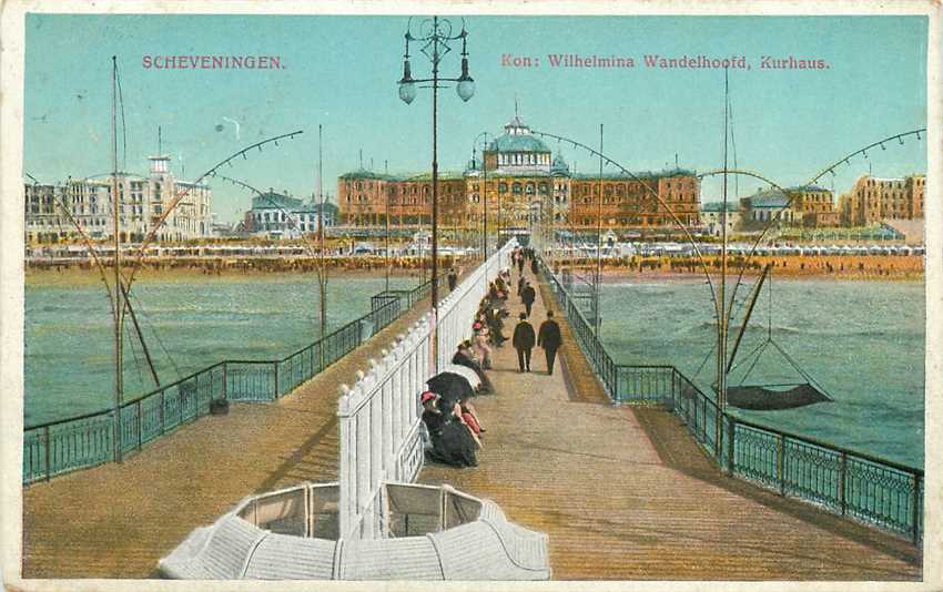 Scheveningen Koningin Wilhelmina Wandelhoofd