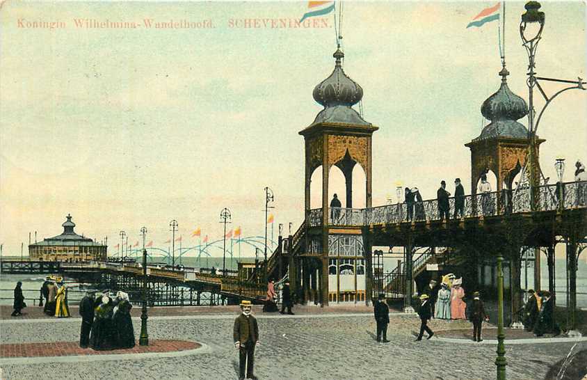 Scheveningen Koningin Wilhelmina Wandelhoofd