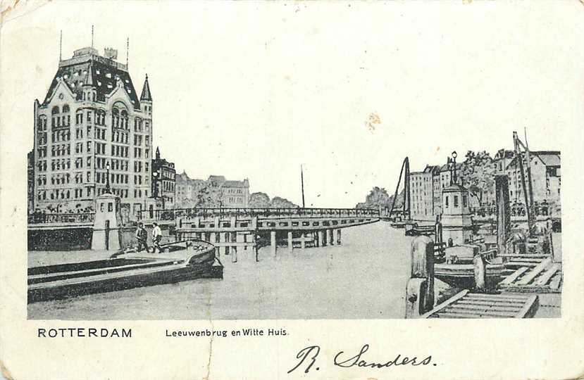 Rotterdam Leeuwenbrug en Witte Huis