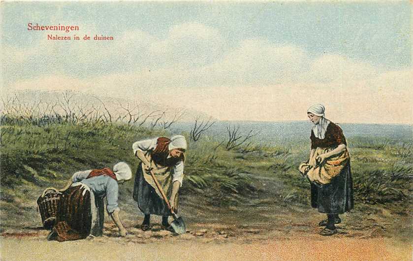 Scheveningen Nalezen in de duinen