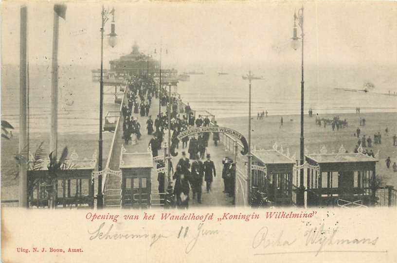 Scheveningen Wandelhoofd Koningin Wilhelmina