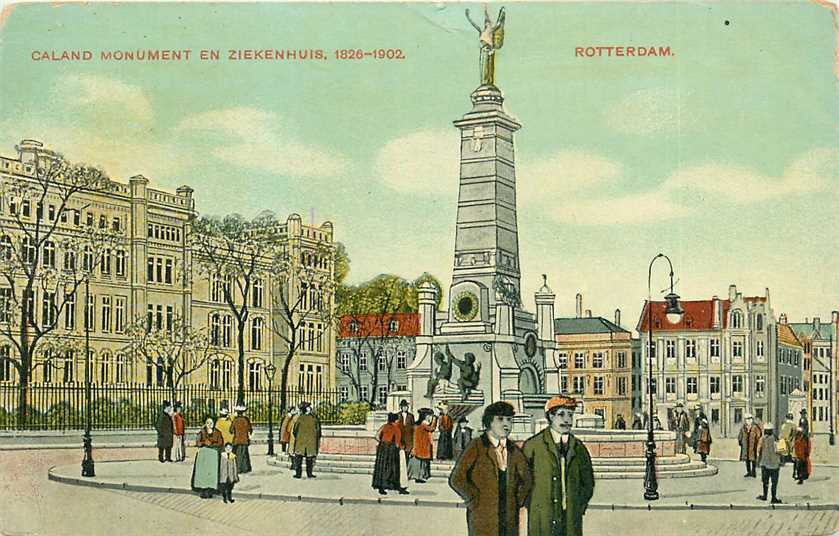 Rotterdam Caland Monument en Ziekenhuis