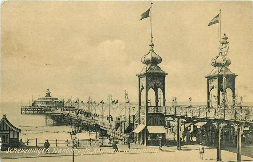 Scheveningen Wandelhoofd Koningin Wilhelmina