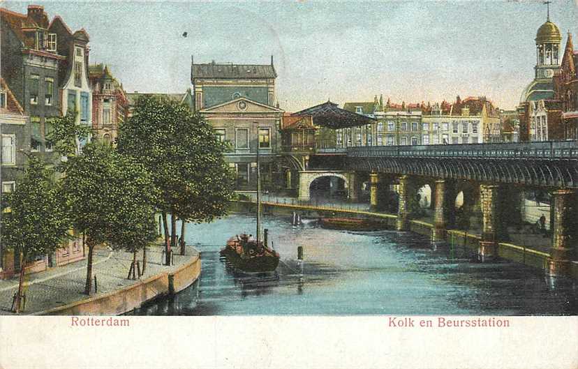 Rotterdam Kolk en Beursstation