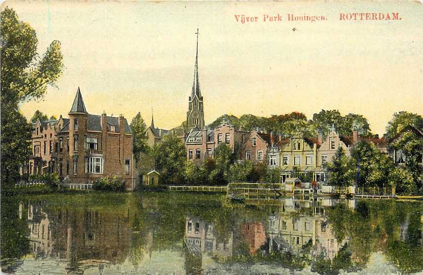 Rotterdam Vijver Park Honingen