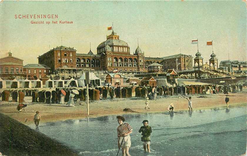 Scheveningen Gezicht op het Kurhaus