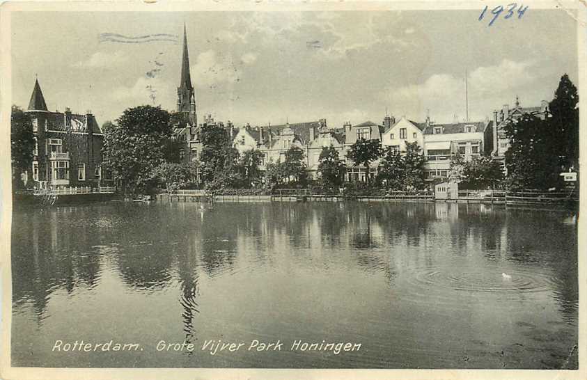 Rotterdam Grote Vijver Park Honingen