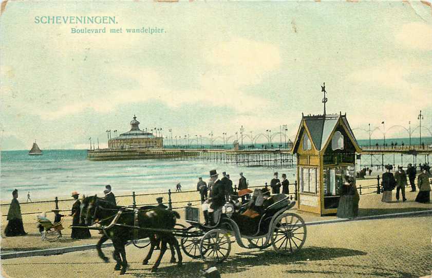 Scheveningen Boulevard met Wandelpier