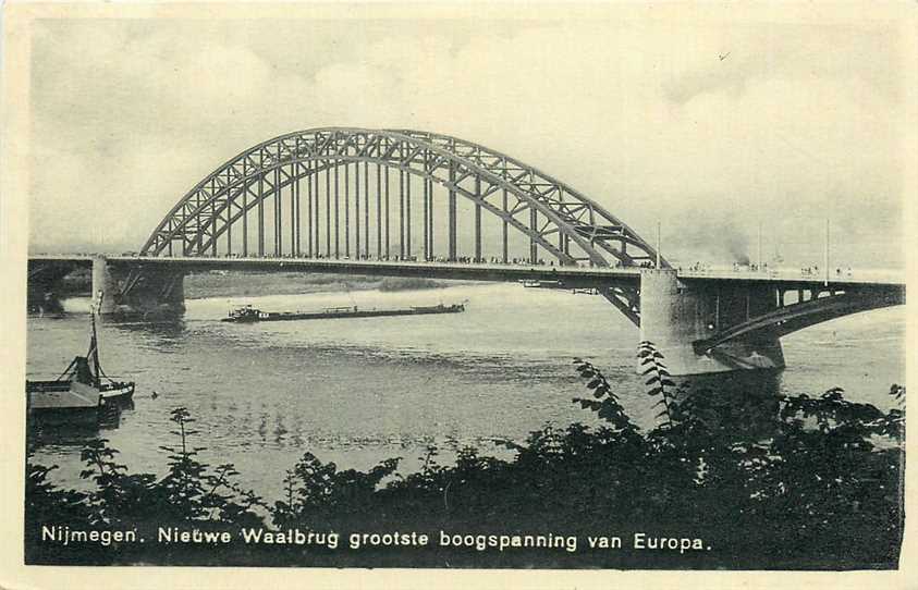 Nijmegen Nieuwe Waalbrug grootste boogspanning van Europa