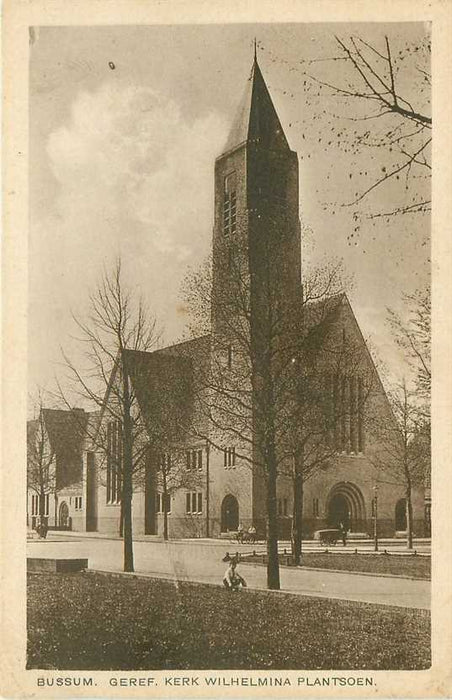 Bussum Kerk Wilhelmina Plantsoen