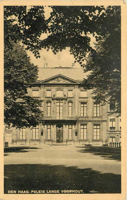 Den Haag Paleis Lange Voorhout