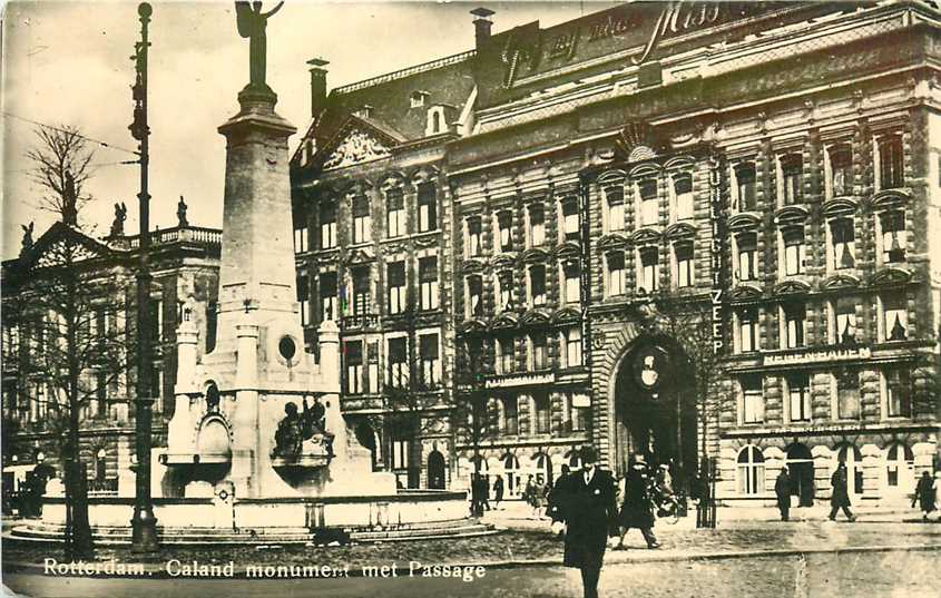 Rotterdam Caland monument met Passage