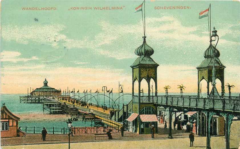 Scheveningen Wandelhoofd Koningin Wilhelmina