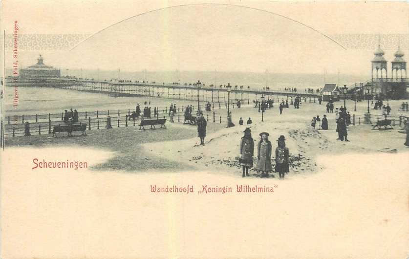 Scheveningen Wandelhoofd Koningin Wilhelmina