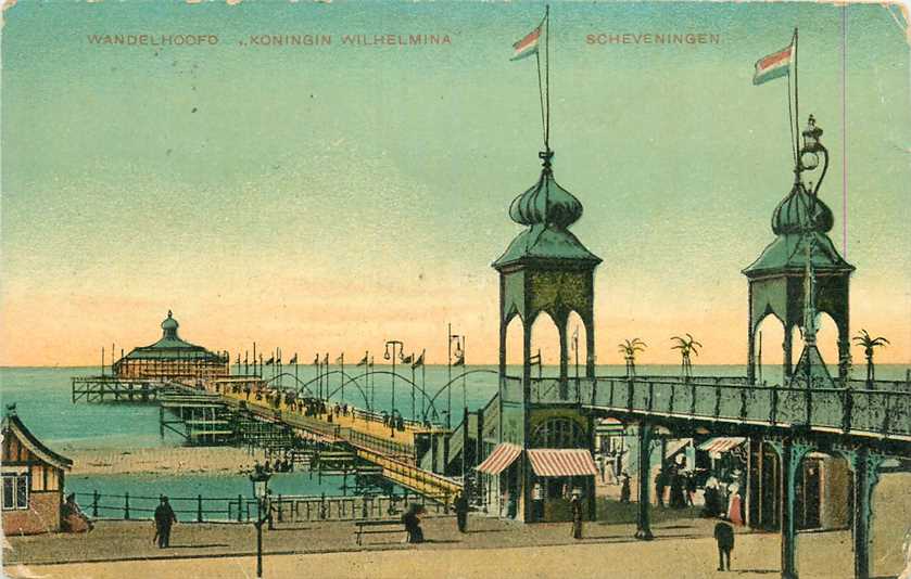 Scheveningen Wandelhoofd Koningin Wilhelmina