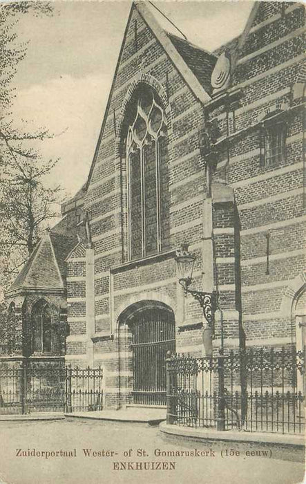 Enkhuizen Zuiderportaal St Gomaruskerk