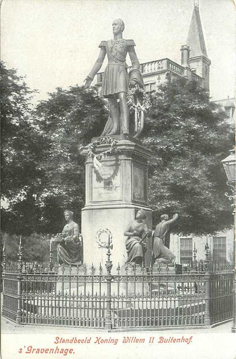 Den Haag Standbeeld Koning Willem II