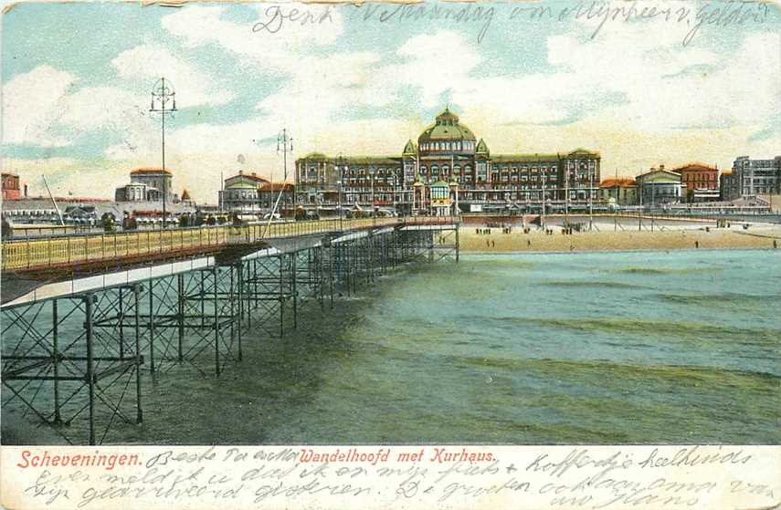 Scheveningen Wandelhoofd met Kurhaus