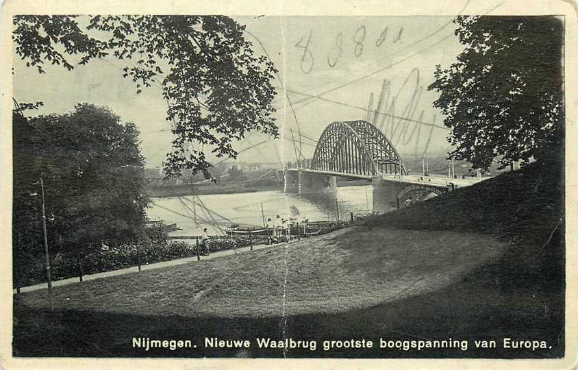 Nijmegen Nieuwe Waalbrug grootste boogspanning van Europa