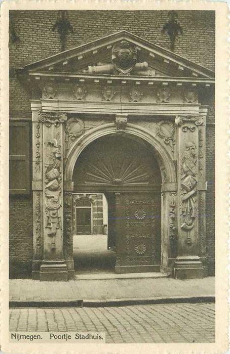 Nijmegen Poortje Stadhuis