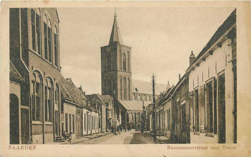 Naarden Bussummerstraat met Toren