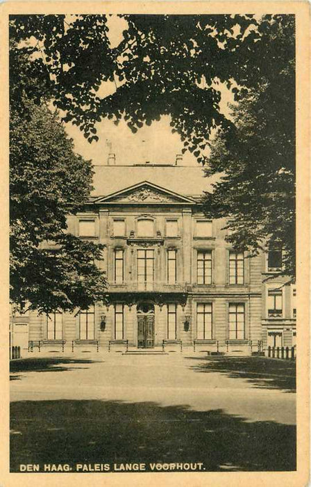 Den Haag Paleis Lange Voorhout