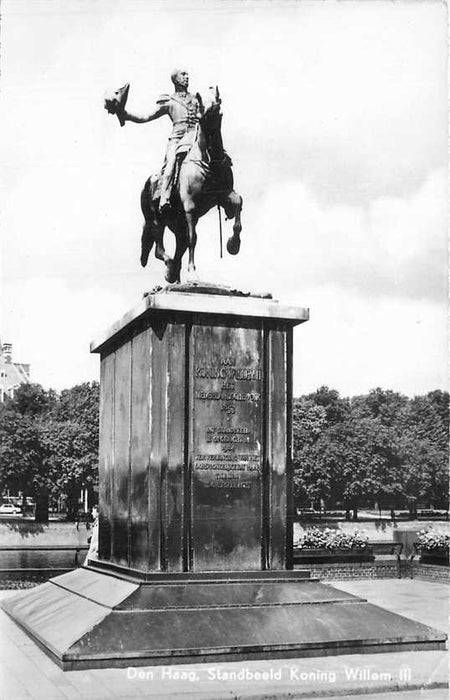 Den Haag Standbeeld Koning Willem III