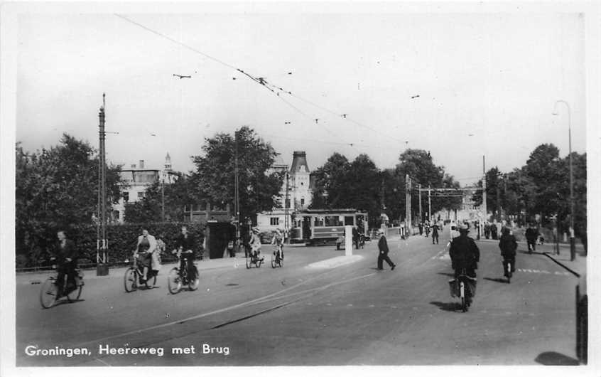 Groningen Heereweg met Brug