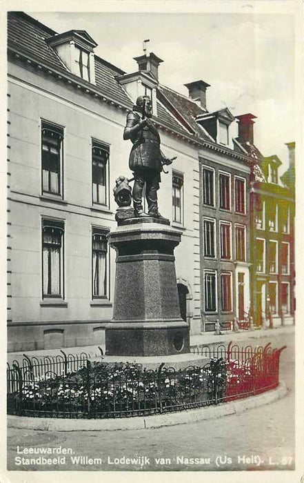 Leeuwarden Standbeeld Willem Lodewijk van Nassau