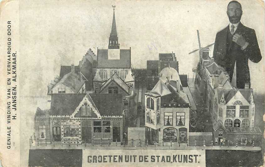 Alkmaar Groeten uit de stad Kunst