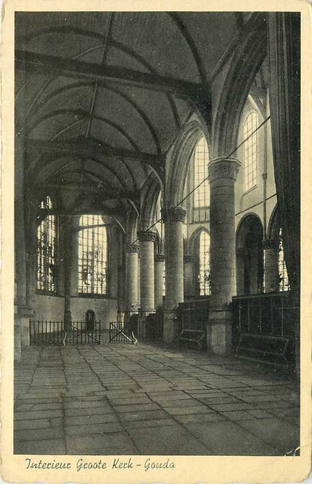 Gouda Interieur Groote Kerk