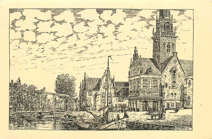 Alkmaar de waag