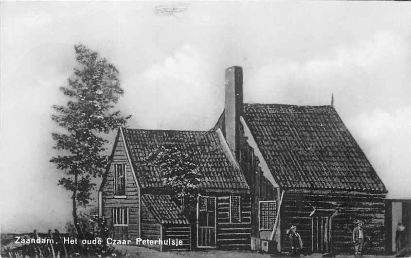 Zaandam Het oude Czaar Peterhuisje