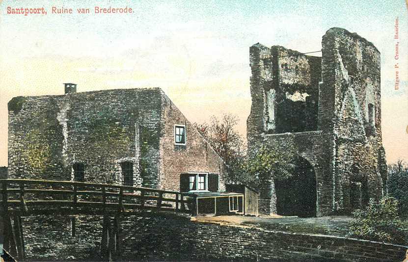 Santpoort-Noord Ruine van Brederode