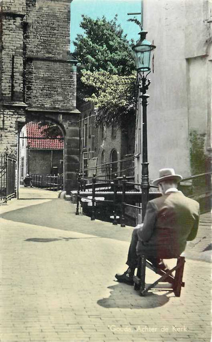 Gouda Achter de kerk