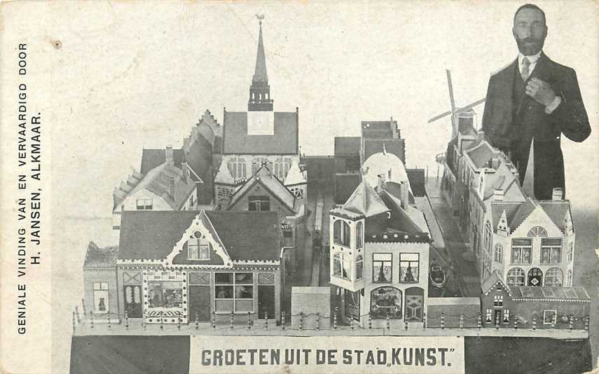 Alkmaar Groeten uit de stad kunst