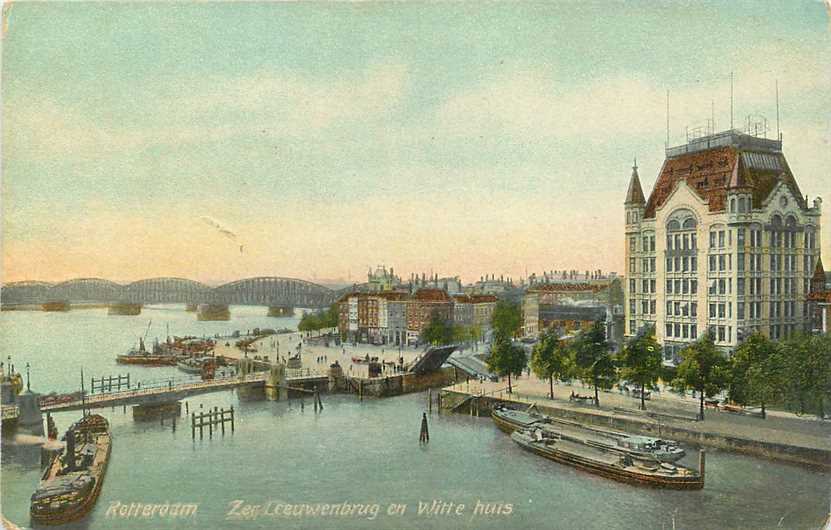 Rotterdam Leeuwenbrug en Witte Huis