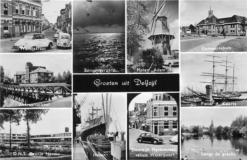 Delfzijl Groeten uit