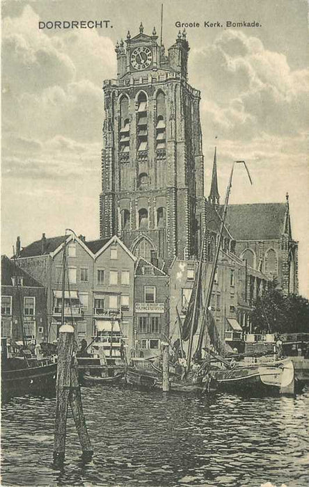 Dordrecht Groote Kerk Bomkade