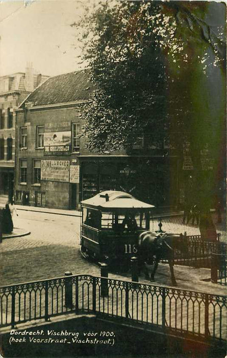 Dordrecht Vischbrug voor 1900