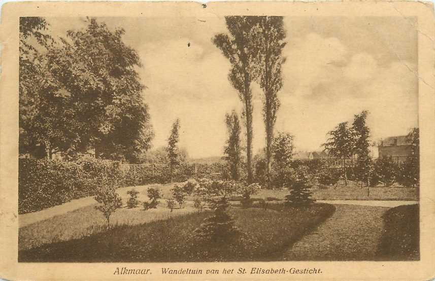 Alkmaar Wandeltuin van het st Elisabeth Gesticht