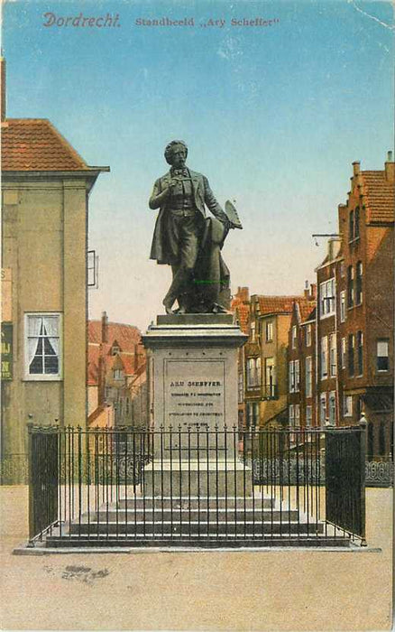 Dordrecht Standbeeld Ary Scheffer