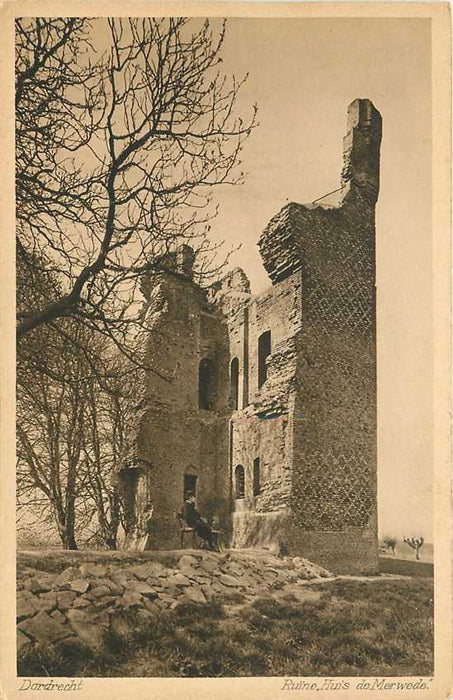 Dordrecht Ruine Huis de Merwede