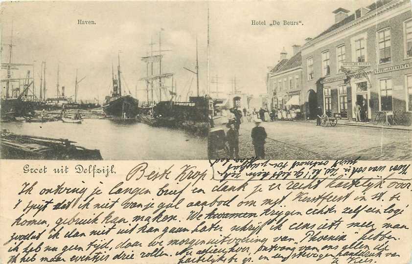 Delfzijl Groet uit